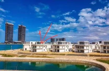 Villa - 3 Bedrooms - 4 Bathrooms for sale in Mazarine - New Alamein City - Al Alamein - North Coast