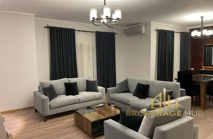 Apartment - 2 Bedrooms - 2 Bathrooms for rent in Palm Hills Village Gate - South Investors Area - New Cairo City - Cairo