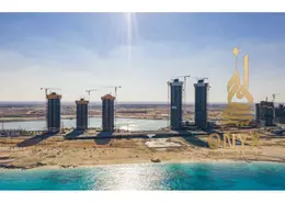 شقة - غرفة نوم - 1 حمام للبيع في نورث ايدج تاورز - مدينة العلمين الجديدة - الساحل الشمالي