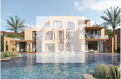Chalet - 2 Bedrooms - 2 Bathrooms for sale in Makadi Orascom Resort - Makadi - Hurghada - Red Sea