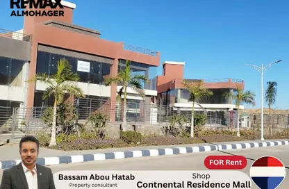 محل تجاري - استوديو - 1 حمام للايجار في كونتيننتال ريزيدنس - كمبوندات الشيخ زايد - الشيخ زايد - الجيزة