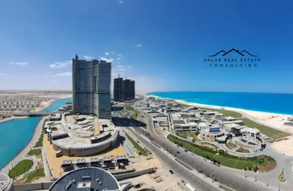 Apartment - 2 Bedrooms - 2 Bathrooms for sale in North Edge Towers - New Alamein City - Al Alamein - North Coast
