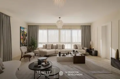 شقة - 3 غرف نوم - 3 حمامات للبيع في أو ويست - كمبوندات 6 أكتوبر - مدينة 6 أكتوبر - الجيزة