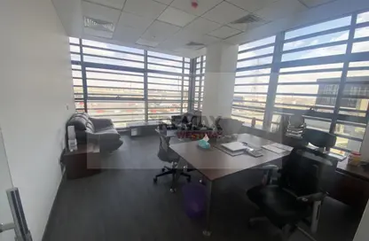 Office Space - Studio - 1 Bathroom for rent in Arkan Plaza - 26th of July Corridor - Sheikh Zayed City - Giza