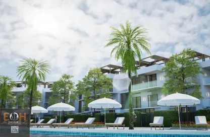 Apartment - 2 Bedrooms - 1 Bathroom for sale in Magawish - Hurghada - Red Sea