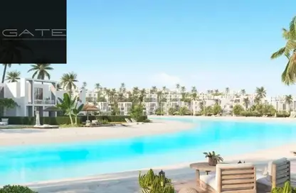 Chalet - 2 Bedrooms - 2 Bathrooms for sale in South Med - Qesm Ad Dabaah - North Coast