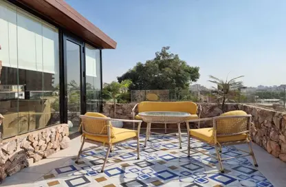 Roof - 1 Bedroom - 2 Bathrooms for rent in Street 216 - Degla - Hay El Maadi - Cairo