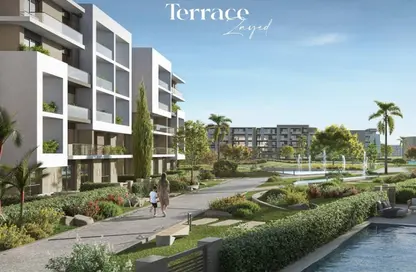 شقة - 3 غرف نوم - 3 حمامات للبيع في كمبوند تيراس - كمبوندات الشيخ زايد - الشيخ زايد - الجيزة