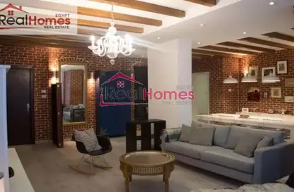 Apartment - 2 Bedrooms - 2 Bathrooms for rent in Ahmed Heshmat St. - Zamalek - Cairo