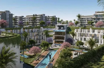 Apartment - 2 Bedrooms - 3 Bathrooms for sale in Kite Residence - 6 October Compounds - 6 October City - Giza
