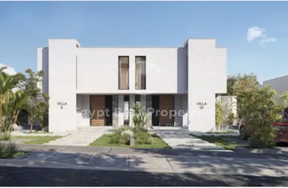 Twin House - 3 Bedrooms - 4 Bathrooms for sale in Direction White - Ras Al Hekma - North Coast