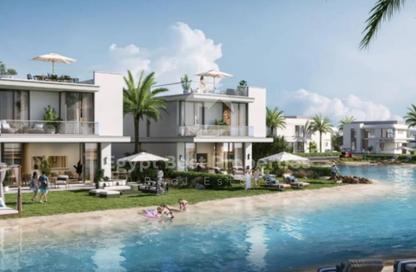 Twin House - 4 Bedrooms - 4 Bathrooms for sale in Direction White - Ras Al Hekma - North Coast