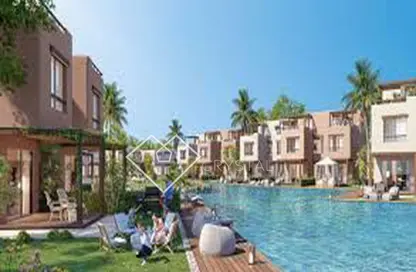 Chalet - 2 Bedrooms - 2 Bathrooms for sale in Hacienda Waters - Qesm Ad Dabaah - North Coast