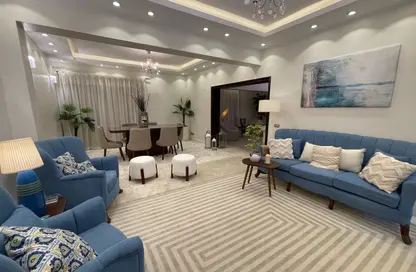 شقة - 2 غرف نوم - 2 حمامات للايجار في شارع محي الدين أبو العز - المهندسين - الجيزة