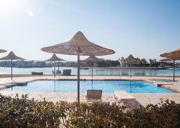 For rent a chalet view pool in Fanadir _ El Gouna