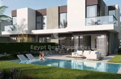 تاون هاوس - 4 غرف نوم - 4 حمامات للبيع في سولانا - مدينة زايد الجديدة - الشيخ زايد - الجيزة