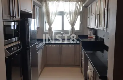 Apartment - 1 Bedroom - 1 Bathroom for rent in Palm Hills Village Gate - South Investors Area - New Cairo City - Cairo