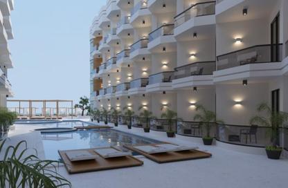 Apartment - 1 Bedroom - 1 Bathroom for sale in Storia Del Mare - Hurghada Resorts - Hurghada - Red Sea