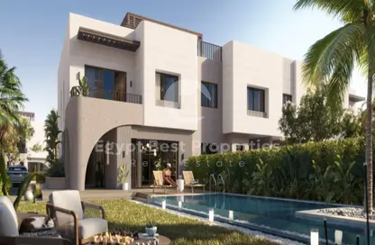 Townhouse - 4 Bedrooms - 4 Bathrooms for sale in O West - 6 October Compounds - 6 October City - Giza