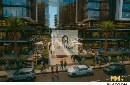 Clinic - Studio - 1 Bathroom for sale in Central Axis - 5th District - 6 October City - Giza