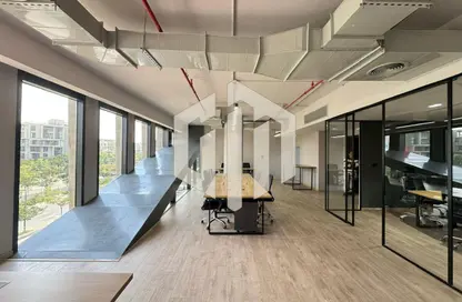 Office Space - Studio - 2 Bathrooms for rent in Eastown - 5th Settlement Compounds - The 5th Settlement - New Cairo City - Cairo