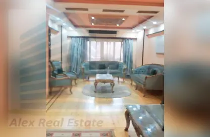 Apartment - 3 Bedrooms - 2 Bathrooms for rent in Omar Lotfy St. - Sporting - Hay Sharq - Alexandria