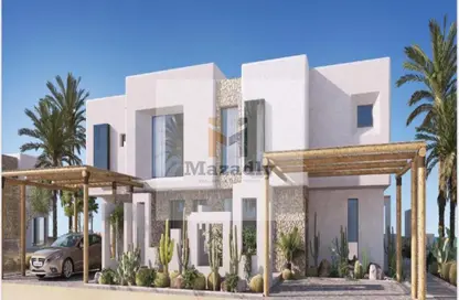 Twin House - 3 Bedrooms - 4 Bathrooms for sale in Al Masyaf - Ras Al Hekma - North Coast