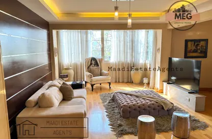 Apartment - 2 Bedrooms - 1 Bathroom for rent in Street 206 - Degla - Hay El Maadi - Cairo