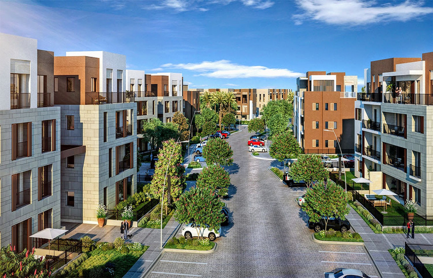 own a finished apartment in the heart of New Cairo ref m6