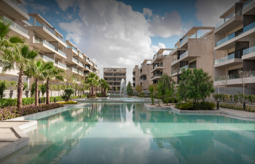 Apartment lake view Residence 2nd floor New Cairo ref Tarek *9