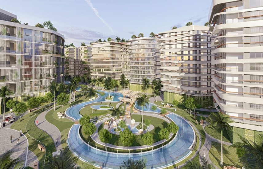 Apartment 165 m in the most prestigious compound in Alexandria Skyline