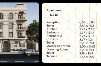 Apartment - 3 Bedrooms - 2 Bathrooms for sale in Bait Alwatan - The 5th Settlement - New Cairo City - Cairo