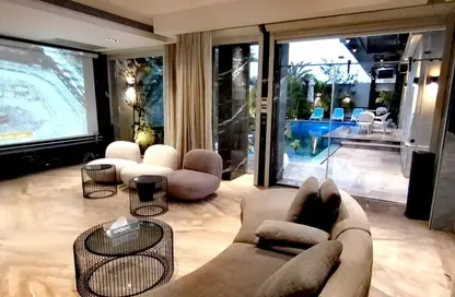 Villa - 5 Bedrooms - 5 Bathrooms for sale in Al Nasayem Village - Al Motamayez District - 6 October City - Giza