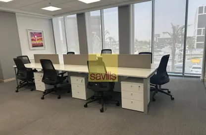 مساحات مكتبية - استوديو - 2 حمامات للايجار في كايرو فيستيفال سيتى - المستثمرين الشمالية - مدينة القاهرة الجديدة - القاهرة