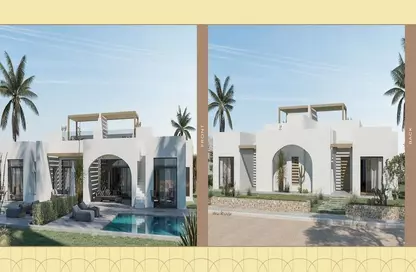 Twin House - 3 Bedrooms - 4 Bathrooms for sale in Ancient Sands Resort - Al Gouna - Hurghada - Red Sea