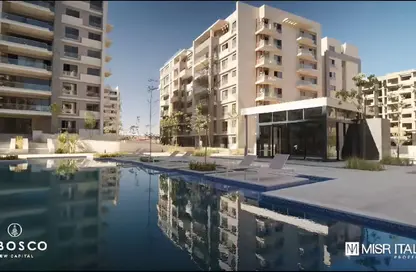 شقة - 3 غرف نوم - 3 حمامات للبيع في ال بوسكو - كمبوندات العاصمة الإدارية الجديدة - العاصمة الإدارية الجديدة - القاهرة