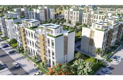 Apartment - 2 Bedrooms - 1 Bathroom for sale in ECO West - 6 October Compounds - 6 October City - Giza