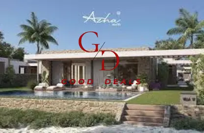 Chalet - 2 Bedrooms - 3 Bathrooms for sale in Azha North - Ras Al Hekma - North Coast