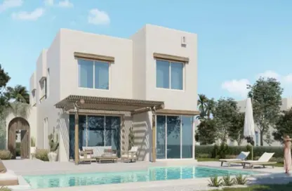 فيلا - 4 غرف نوم - 4 حمامات للبيع في هاسيندا ويست - راس الحكمة - الساحل الشمالي