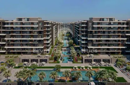 Apartment - 1 Bedroom - 1 Bathroom for sale in El Patio Riva - The 6th Settlement - New Cairo City - Cairo