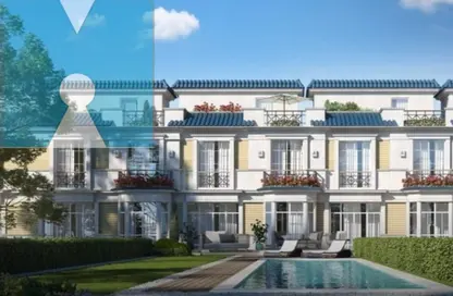Townhouse - 4 Bedrooms - 3 Bathrooms for sale in Mountain View 4 - 6 October Compounds - 6 October City - Giza
