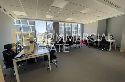 Office Space - Studio - 1 Bathroom for rent in Cairo Festival City - North Investors Area - New Cairo City - Cairo