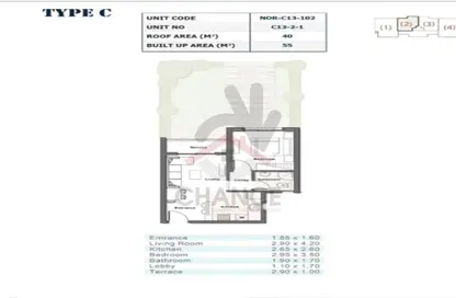 Apartment - 2 Bedrooms - 2 Bathrooms for sale in Q North - Sidi Abdel Rahman - North Coast