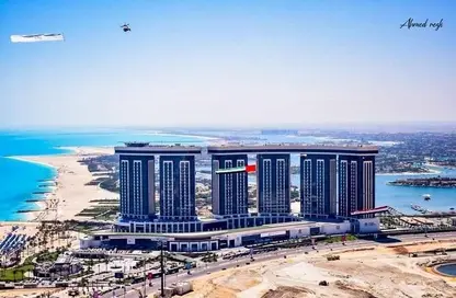 Hotel Apartment - 1 Bedroom - 1 Bathroom for sale in The Gate Towers - New Alamein City - North Coast