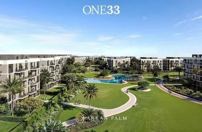 Apartment - 2 Bedrooms - 2 Bathrooms for sale in One33 - 6 October Compounds - 6 October City - Giza