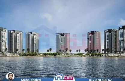 Apartment - 2 Bedrooms - 3 Bathrooms for sale in Waterfront - Sawary - Alexandria Compounds - Alexandria
