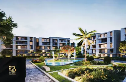 Apartment - 2 Bedrooms - 2 Bathrooms for sale in Downtown Marina - Al Alamein - North Coast