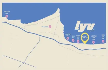 Chalet - 4 Bedrooms - 2 Bathrooms for sale in LYV - Ras Al Hekma - North Coast