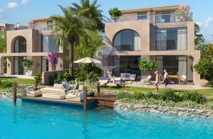 شاليه - 2 غرف نوم - 3 حمامات للبيع في هاسيندا حنيش - قسم مرسي مطروح - الساحل الشمالي