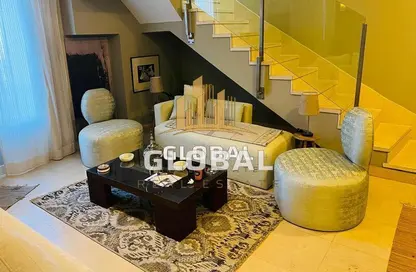 (بنتهاوس  (روف - 3 غرف نوم - 3 حمامات للايجار في ذا فيلدج - المستثمرين الجنوبية - مدينة القاهرة الجديدة - القاهرة